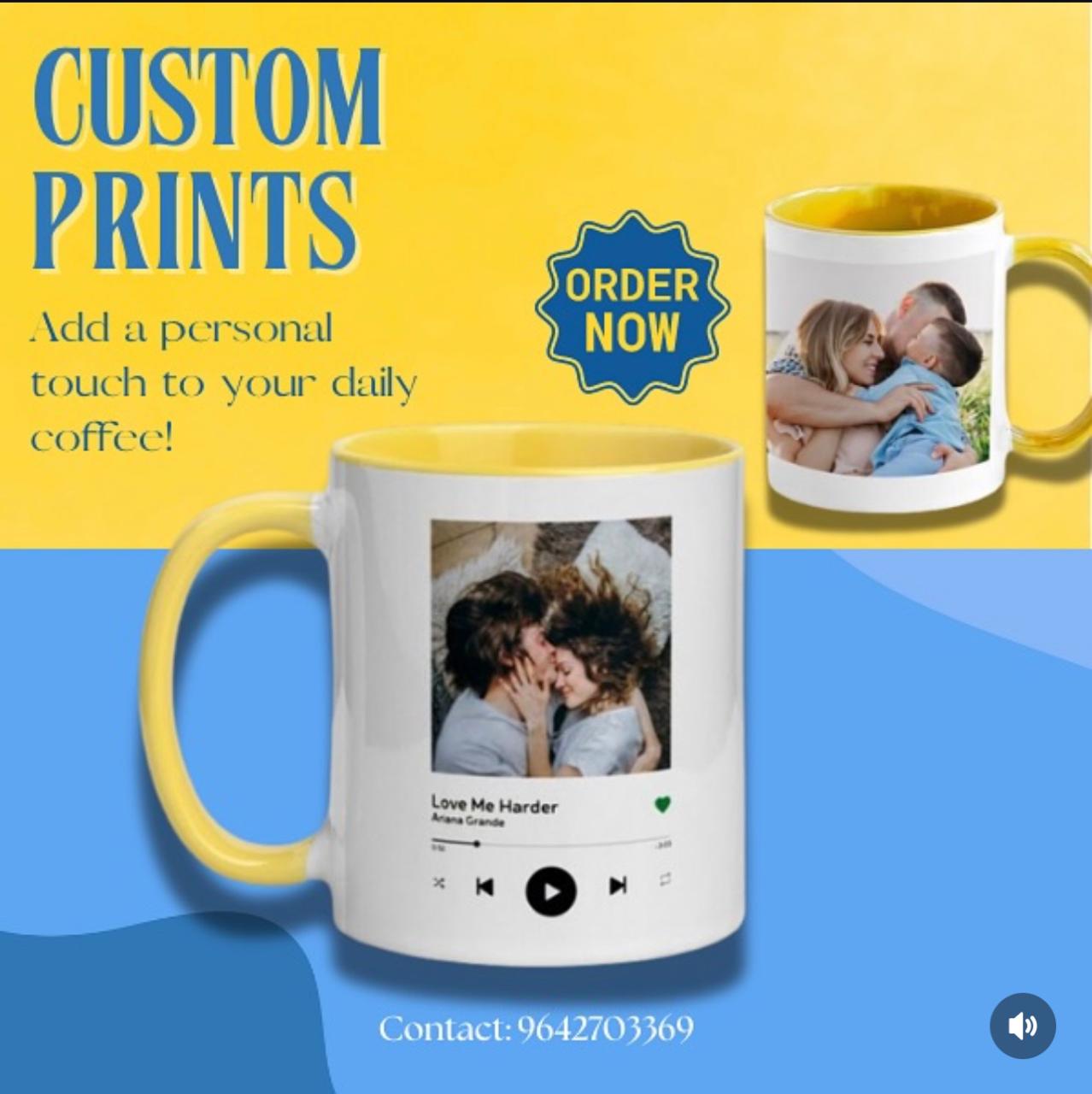 Custom printing Mugs customised gift BHEL Hyderabad