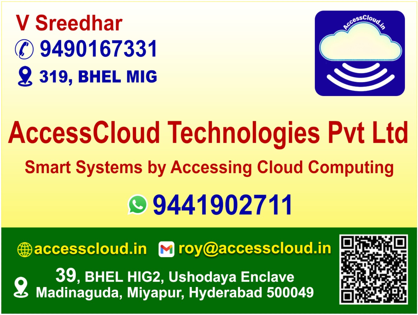 Visiting Cards customised gift BHEL Hyderabad